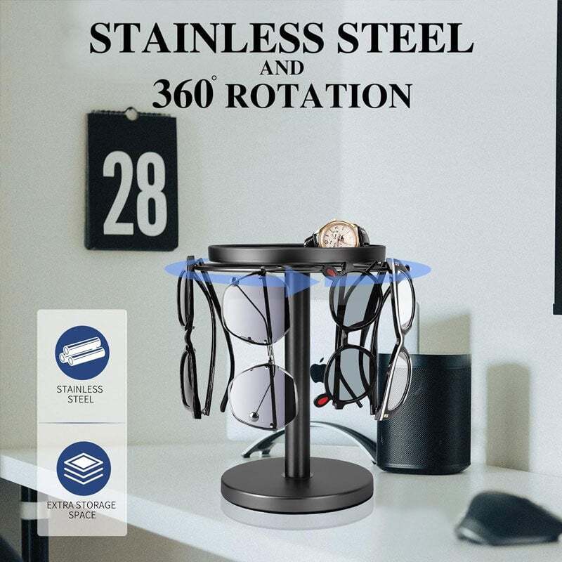 Rotating Glasses Stand